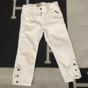 Burberry kids pants